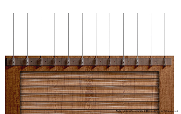 Anti-sparrows spike special shutters DEPIGEONAL EV12